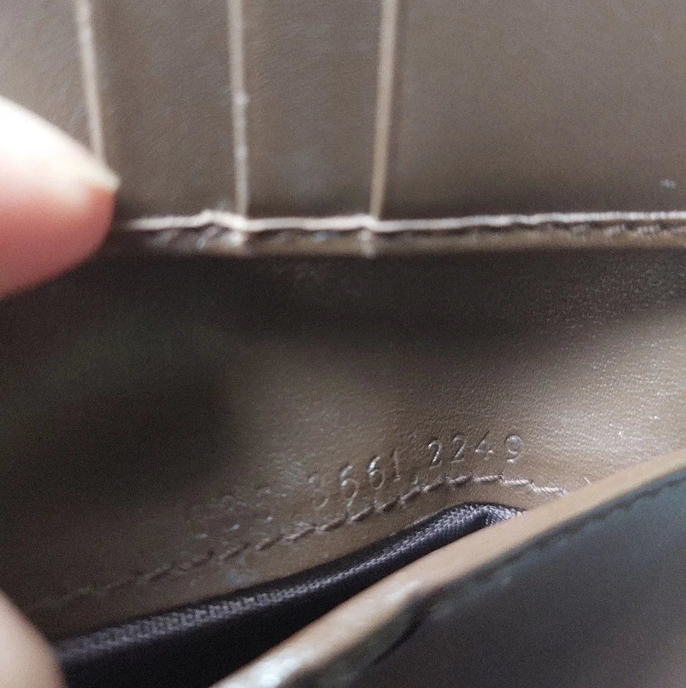 Gucci bifold GG wallet canvas. Brown. - Picture 6 of 11